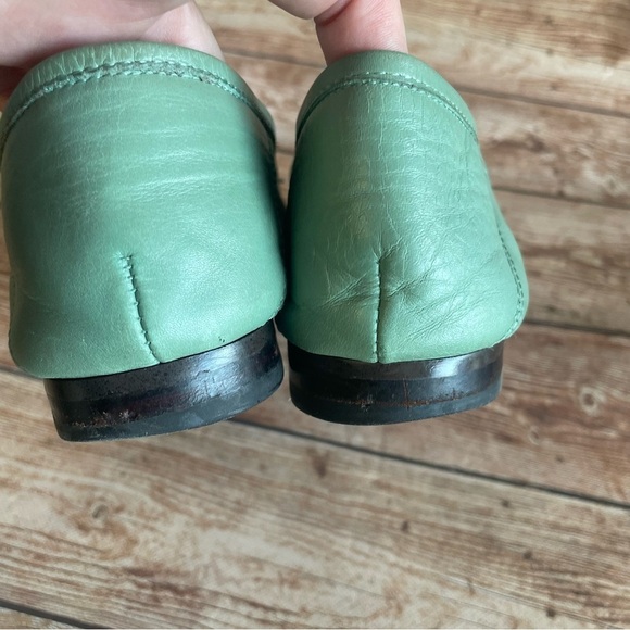 Sam Edelman Women\'s Loraine Tailored green slippers loafers size 8